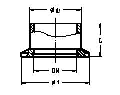 真空快卸短接头/KF